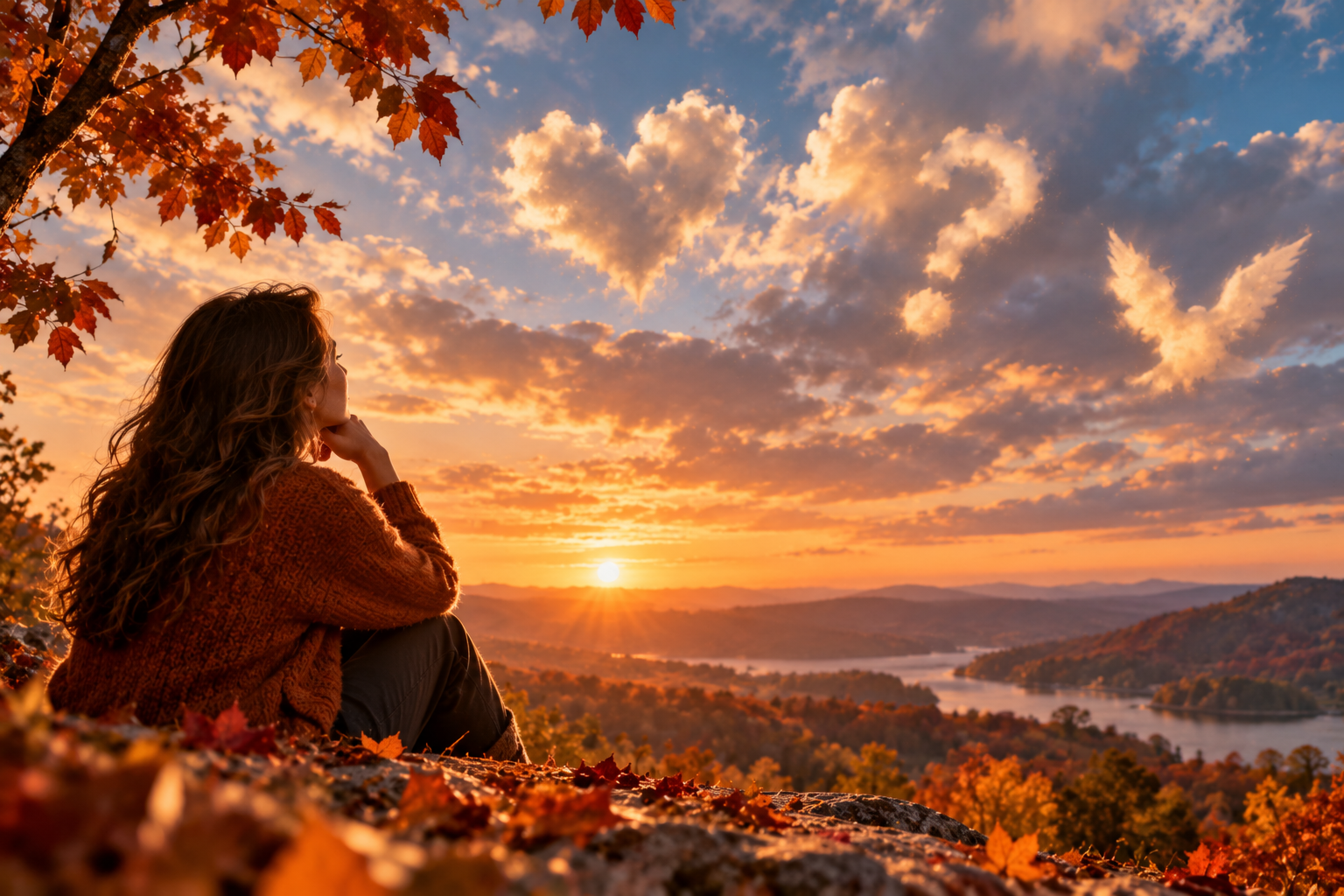 La Nephomancie : Comment les nuages d'automne révèlent-ils vos réponses secrètes ?
