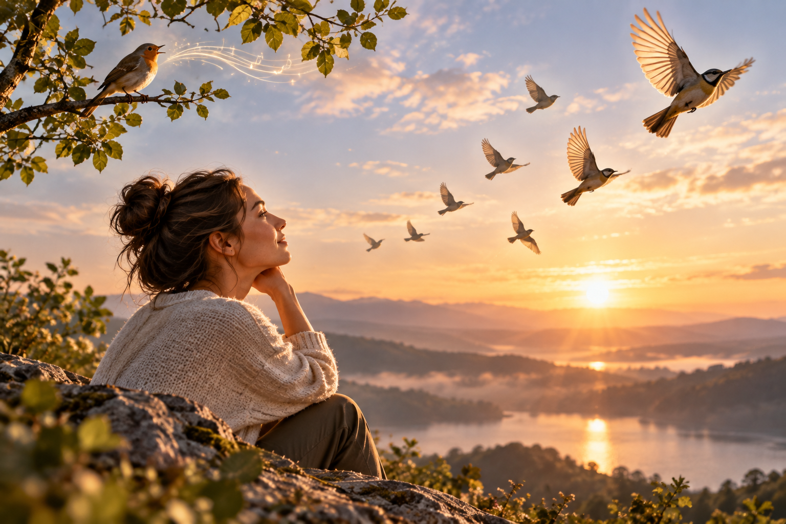Comment le chant et l'envol des oiseaux guident-ils vos décisions ?