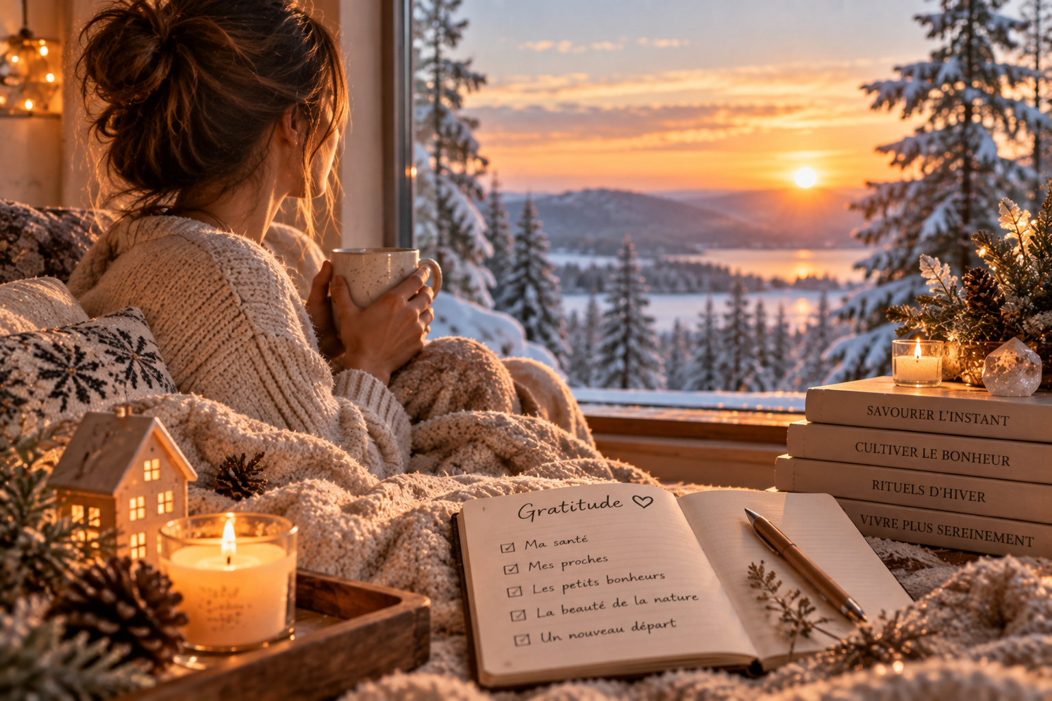 Le Pouvoir de la Gratitude d'Hiver : réchauffer son cœur et cultiver la joie en janvier