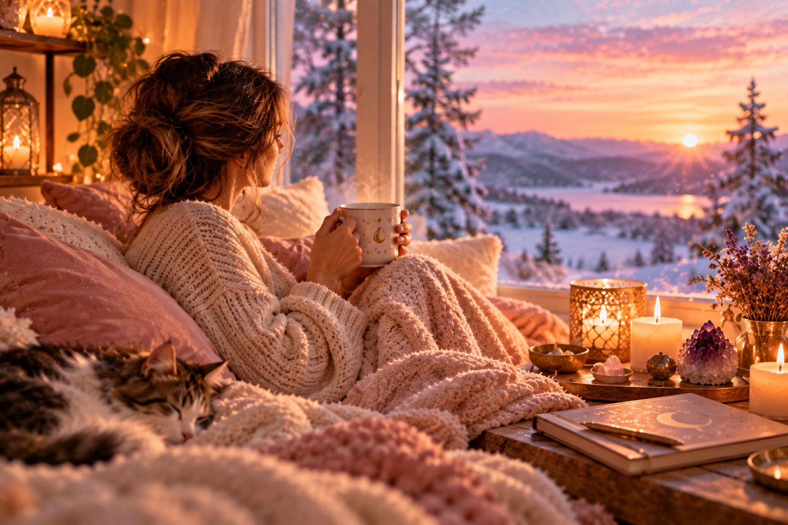 Le Pouvoir du Cocooning : ralentir et recharger ses batteries en silence en 1 minute