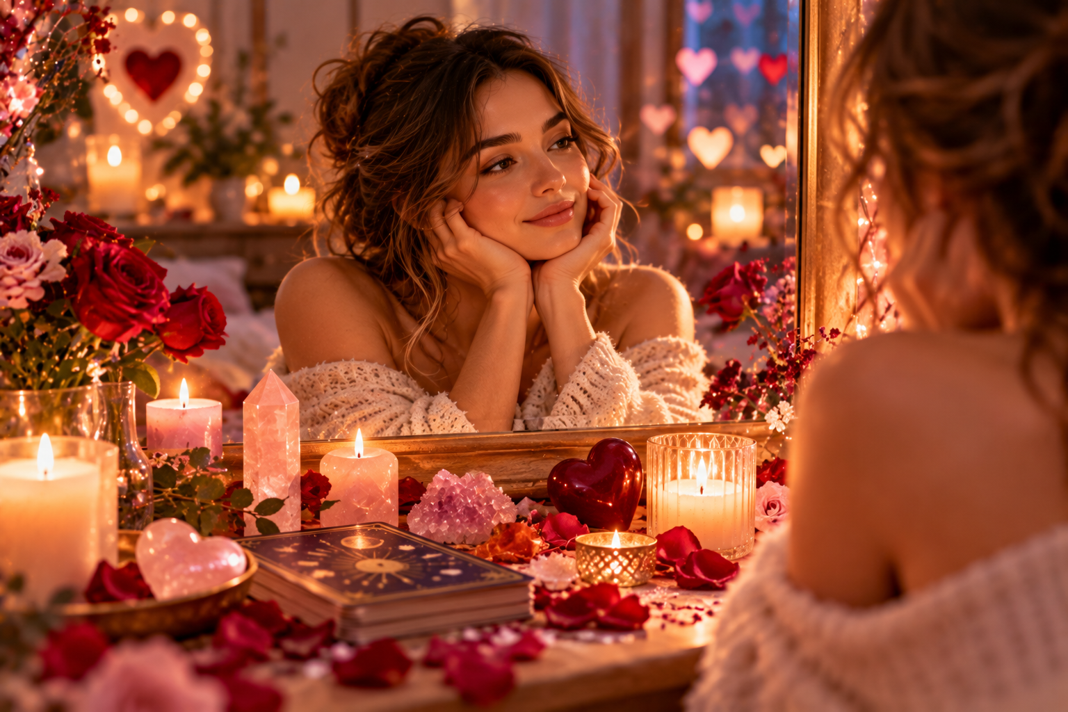 Le Pouvoir du Regard Doux : le rituel de la Saint-Valentin pour apaiser son stress 
