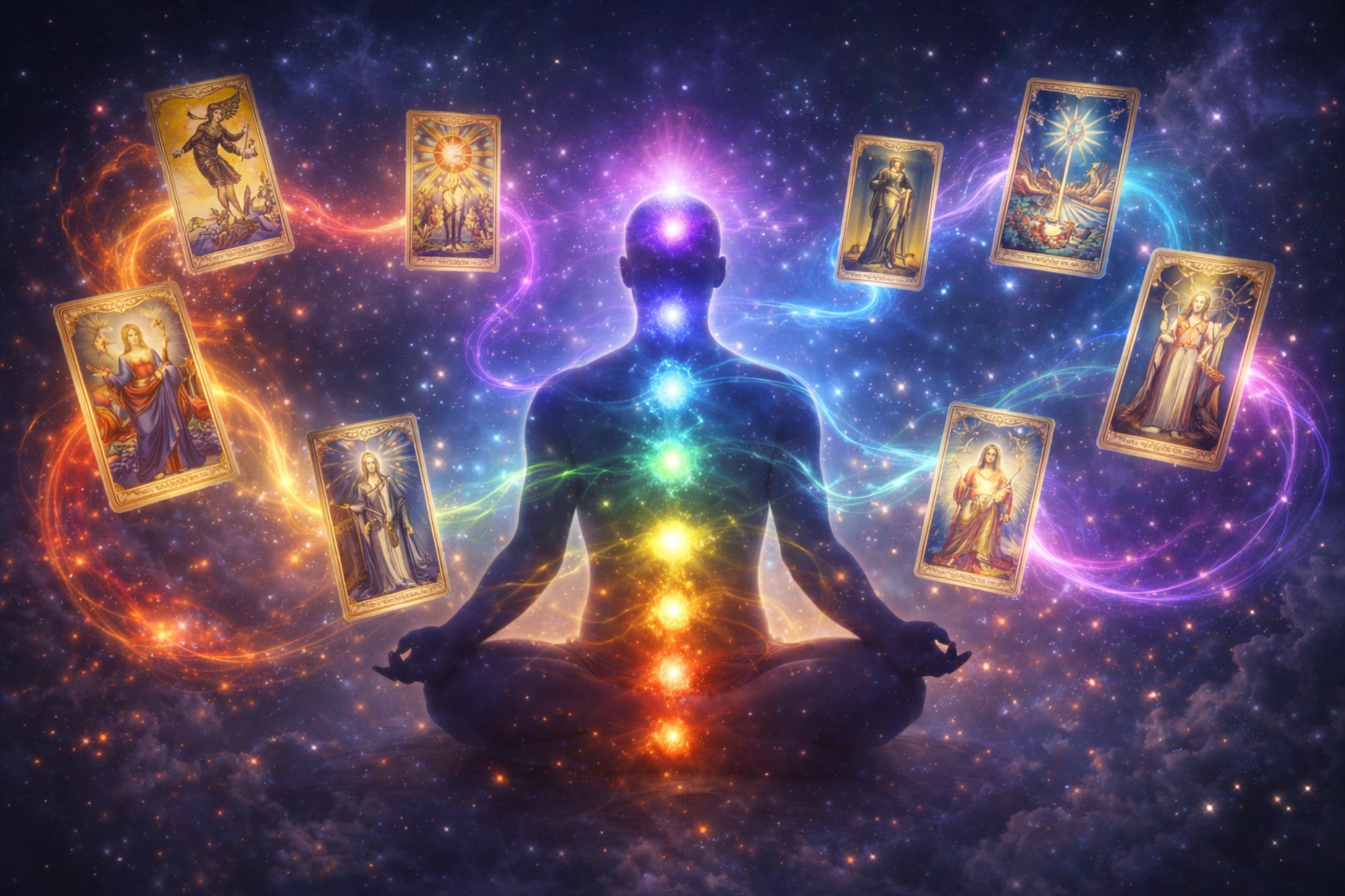 Tarot et Chakras : Harmonisation Énergétique
