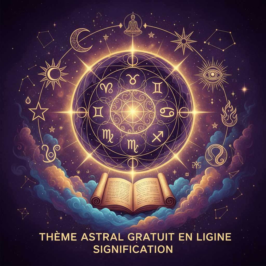 Découvrez le thème astral gratuit en ligne : signification et interprétations